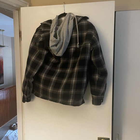 Read Head Brand Sweatshirt Flannel Zip Up - Picture 2 of 3
